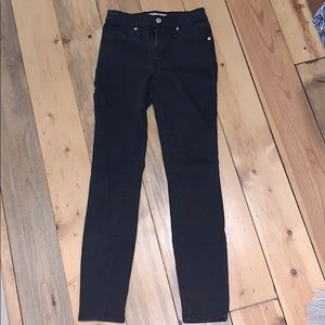 Madewell black jeans